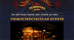Desktop Screenshot of fairgroundfollies.com